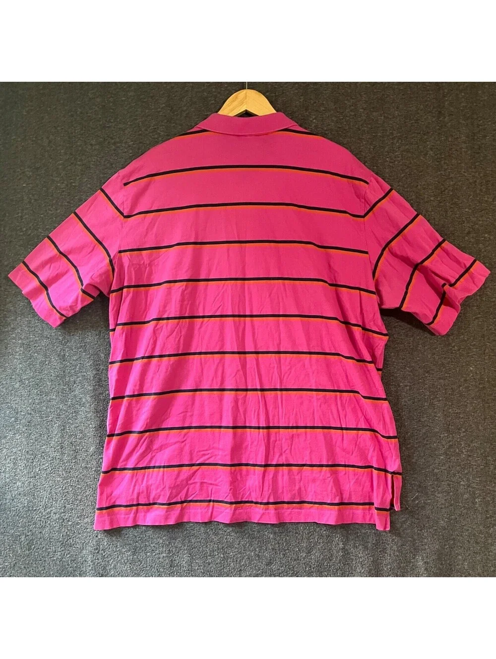 Polo Golf Ralph Lauren Men 2XL Shirt Large Pink Short Sleeve Cotton Collared